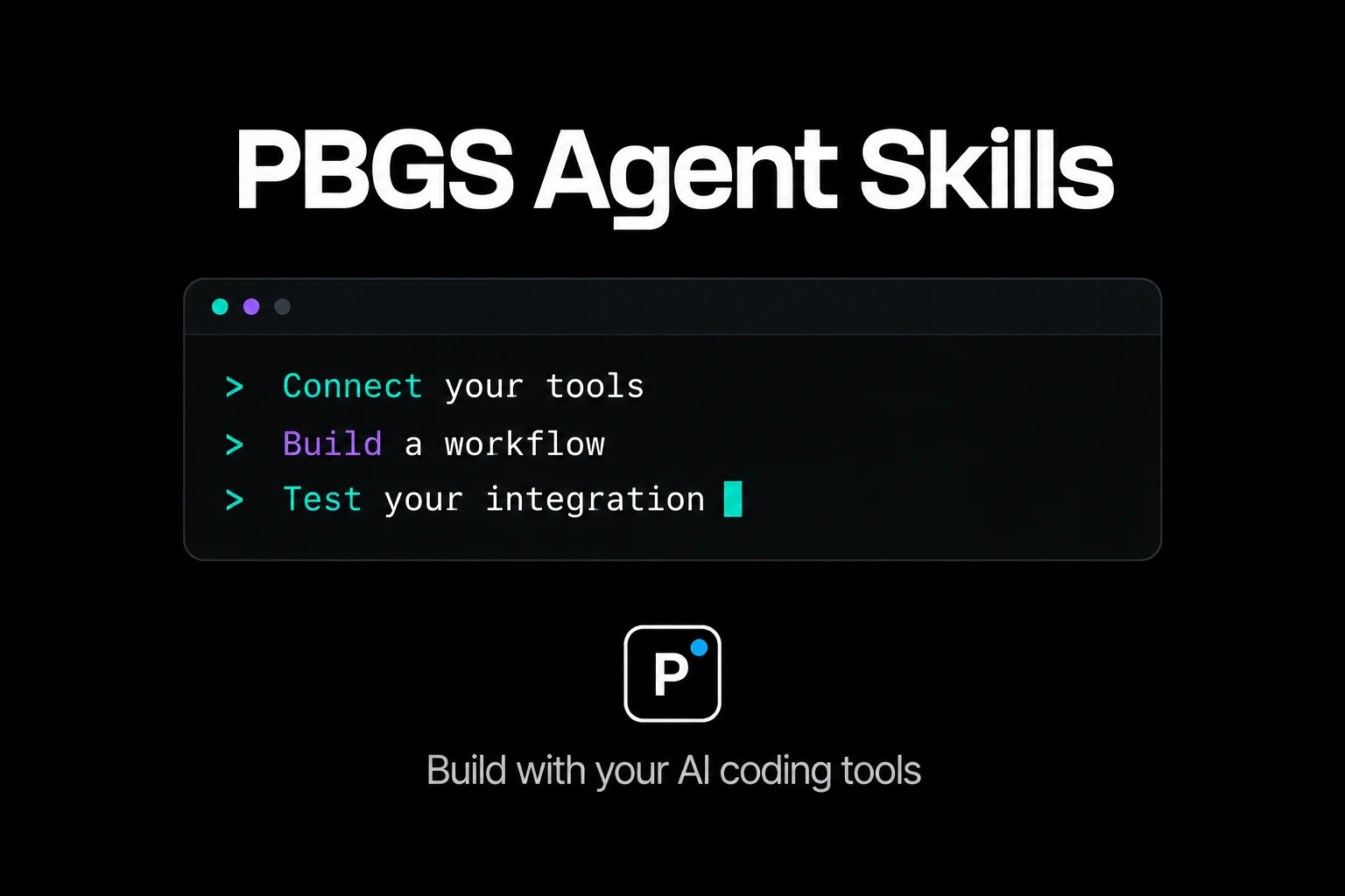 PBGS Agent Skills